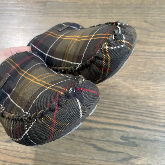 Barbour Monty Moccasin Slippers - Men's Size 8 - Picture 9 of 12